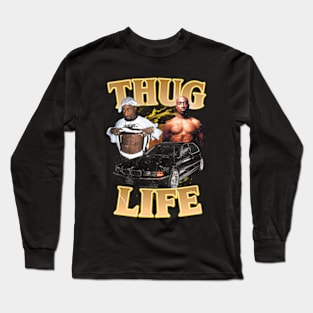 2Pac Thug Life Retro Long Sleeve T-Shirt